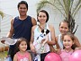 Crianças e adultos adotaram novos amigos na Feira de Adoção de Animais