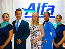 Inauguração da Alfa - Escola de Aviação Civil