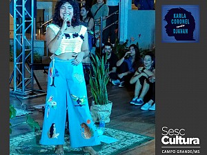 Show de Karla Coronel agita o Sesc Cultura